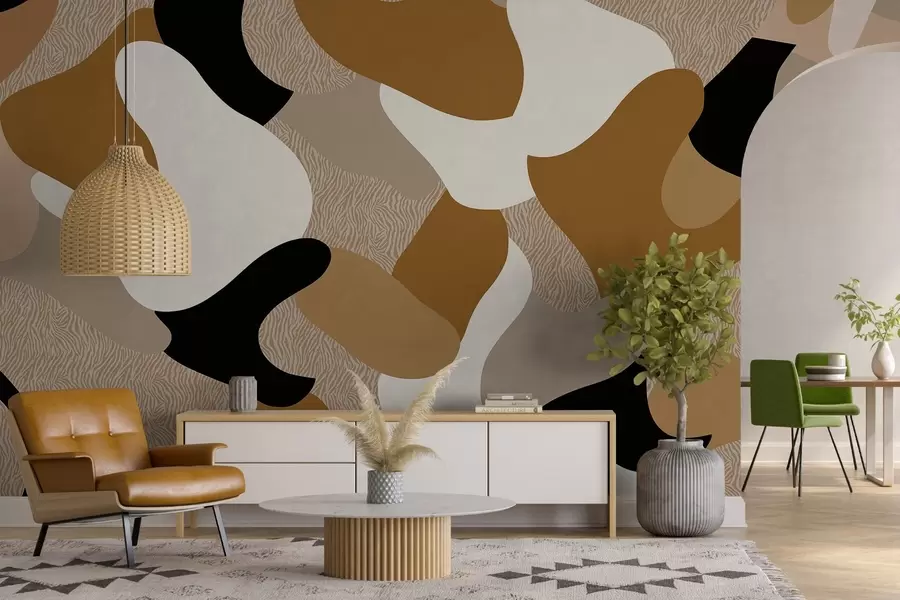 wall murals апстрактни облици и текстуре w04629