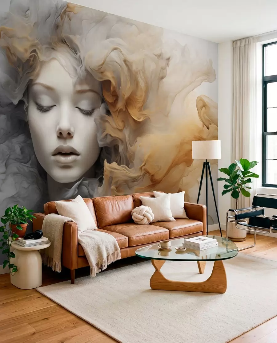 wall murals Девојчица хаљина w04798