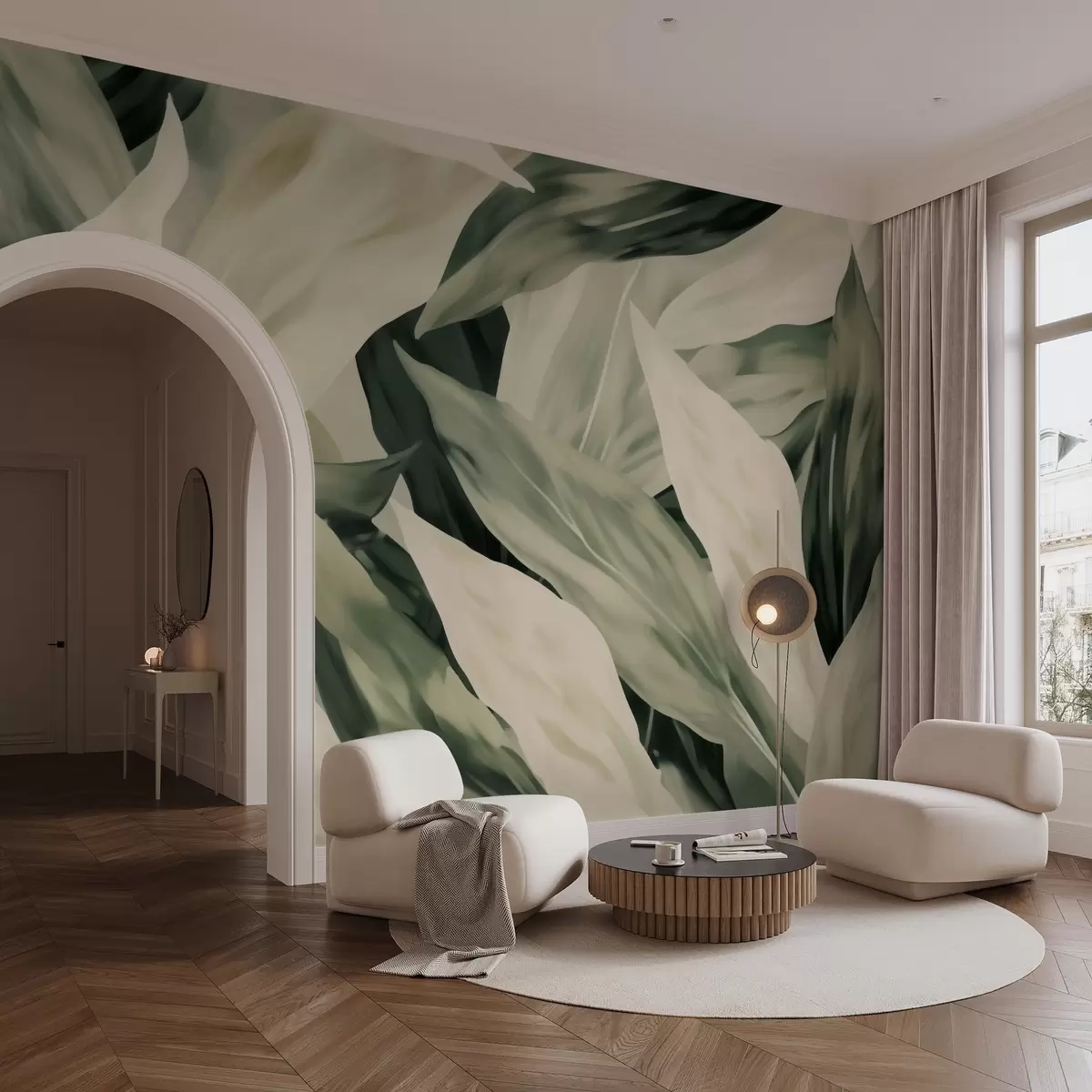 wall murals Осликано лишће w04799