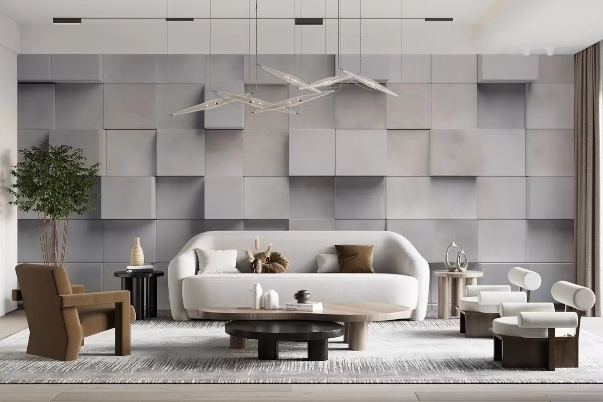 wall murals Квадратни блокови w04806