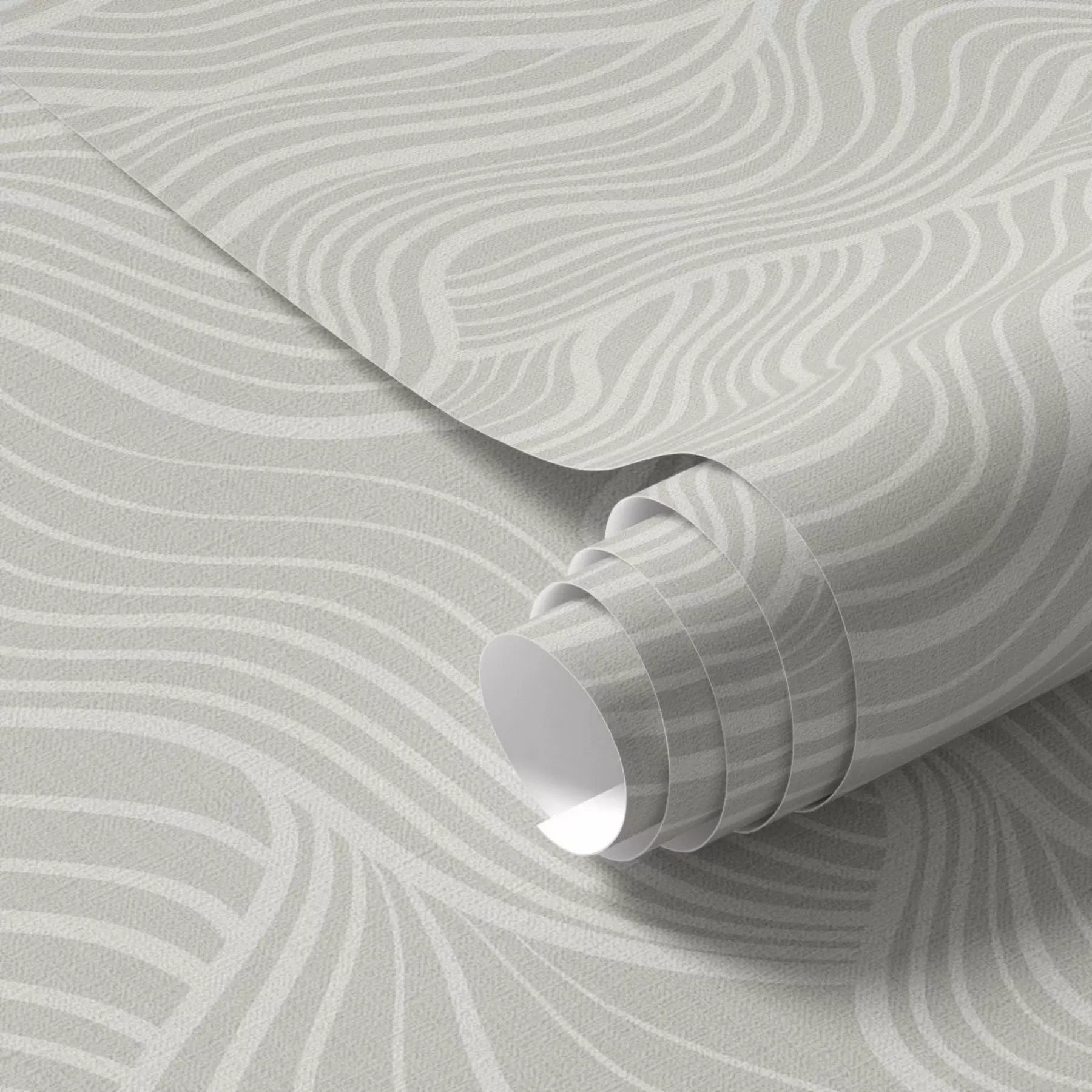 wall murals Таласи на сиво-маслинастој позадини са текстуром тканине a00681