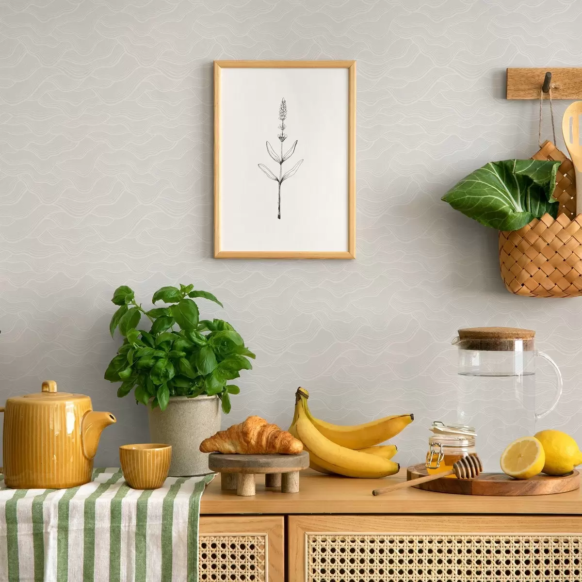 Позадина Светлосни таласи, скоро бели рељеф, минимално a00682v2