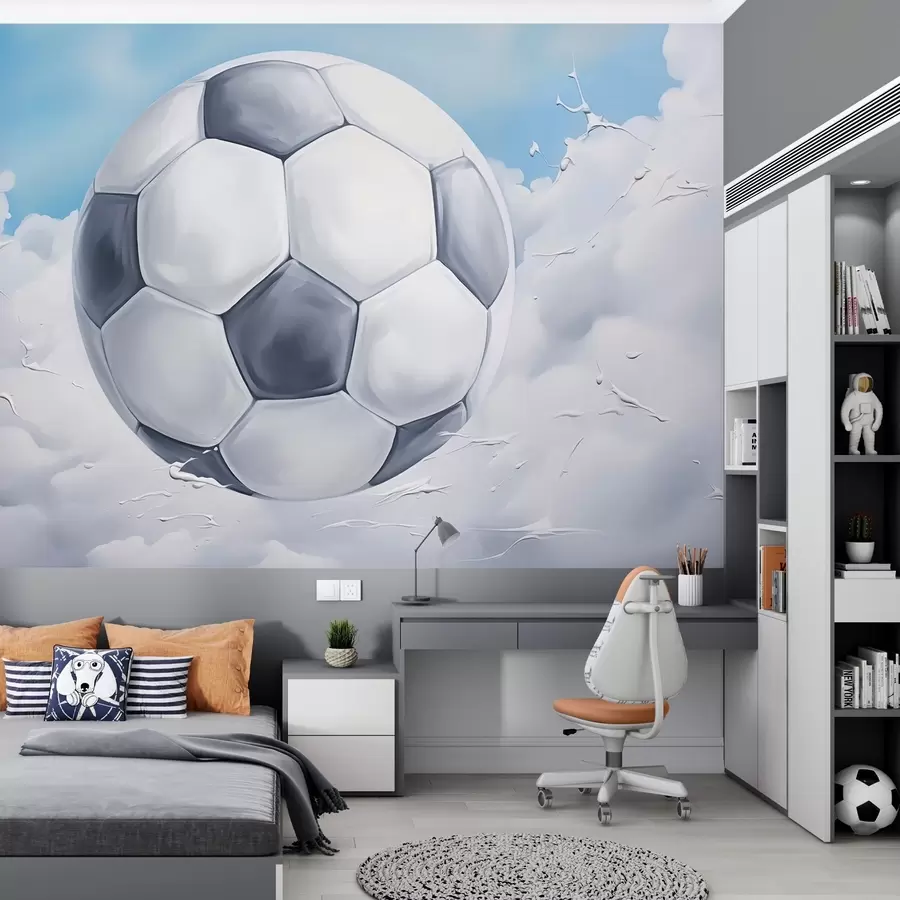 wall murals Фудбалска лопта w04822