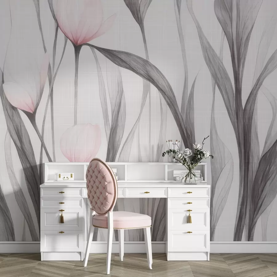 wall murals Крхки провидни тулипани w04831v1