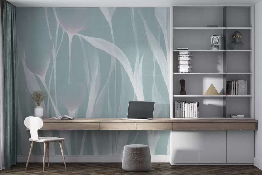 wall murals Крхки провидни тулипани w04831v2