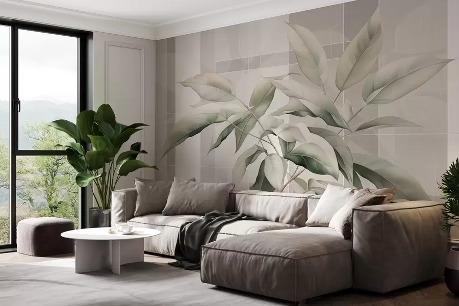 wall murals Грациозна грана дрвета w04840