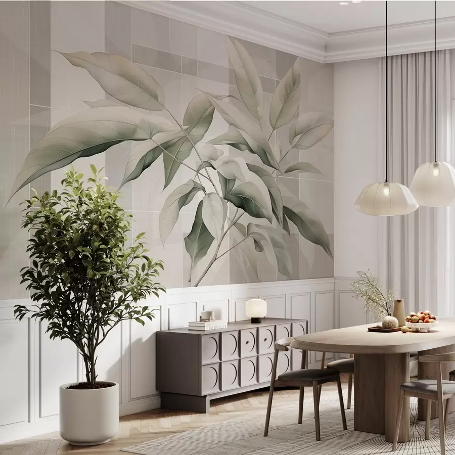 wall murals Грациозна грана дрвета w04840