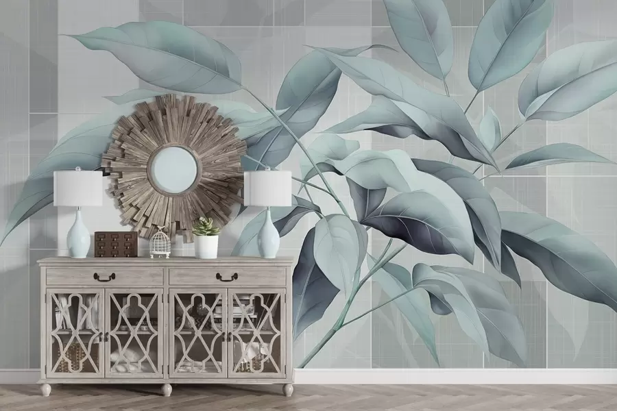 wall murals Грациозна грана дрвета w04840v1