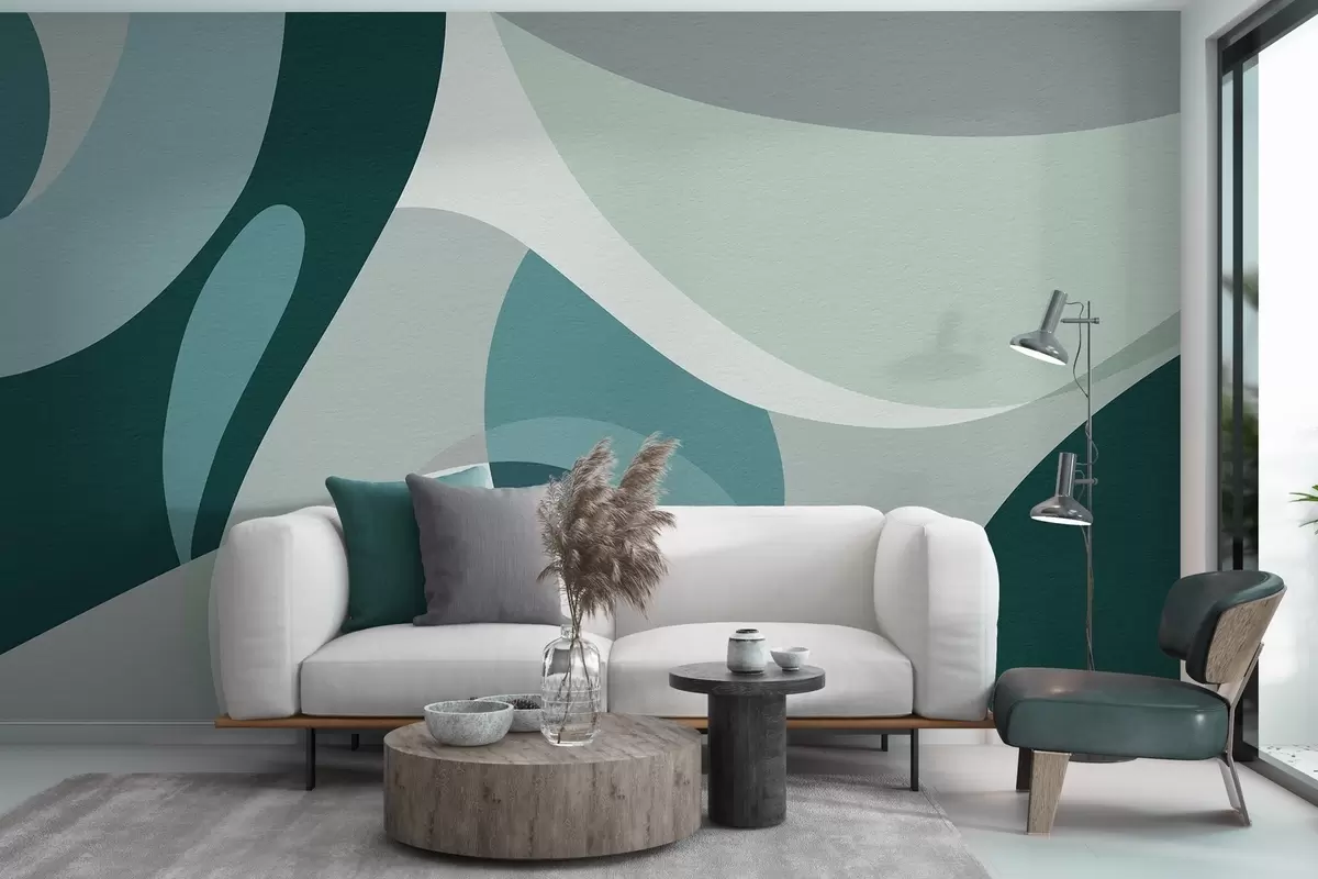 wall murals Геометријска апстракција w04843v2