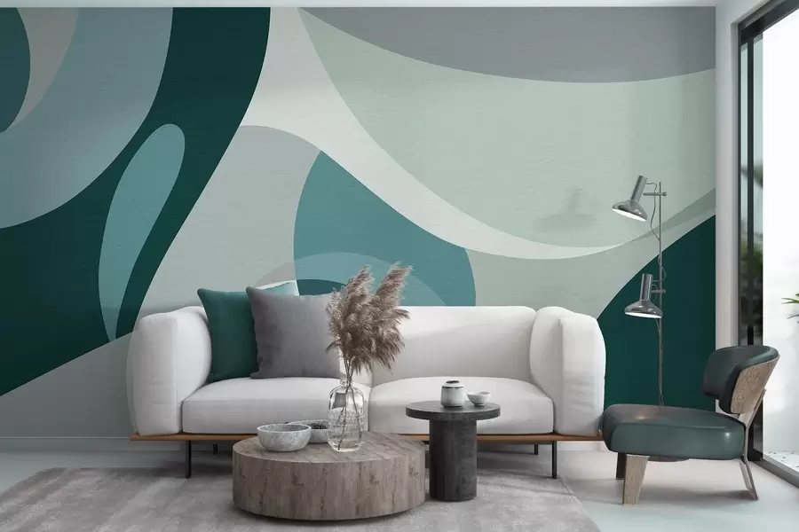 wall murals Геометријска апстракција w04843v2