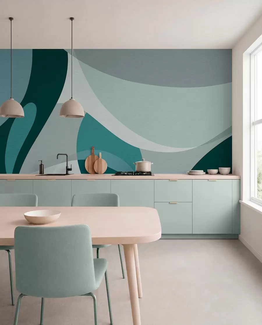 wall murals Геометријска апстракција w04843v2