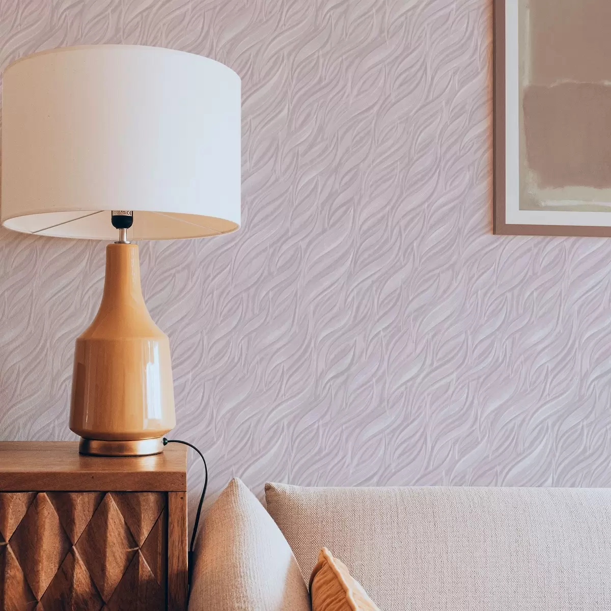 Позадина Текстурирани таласи четкице, пудерасто ружичасте боје a00688v1