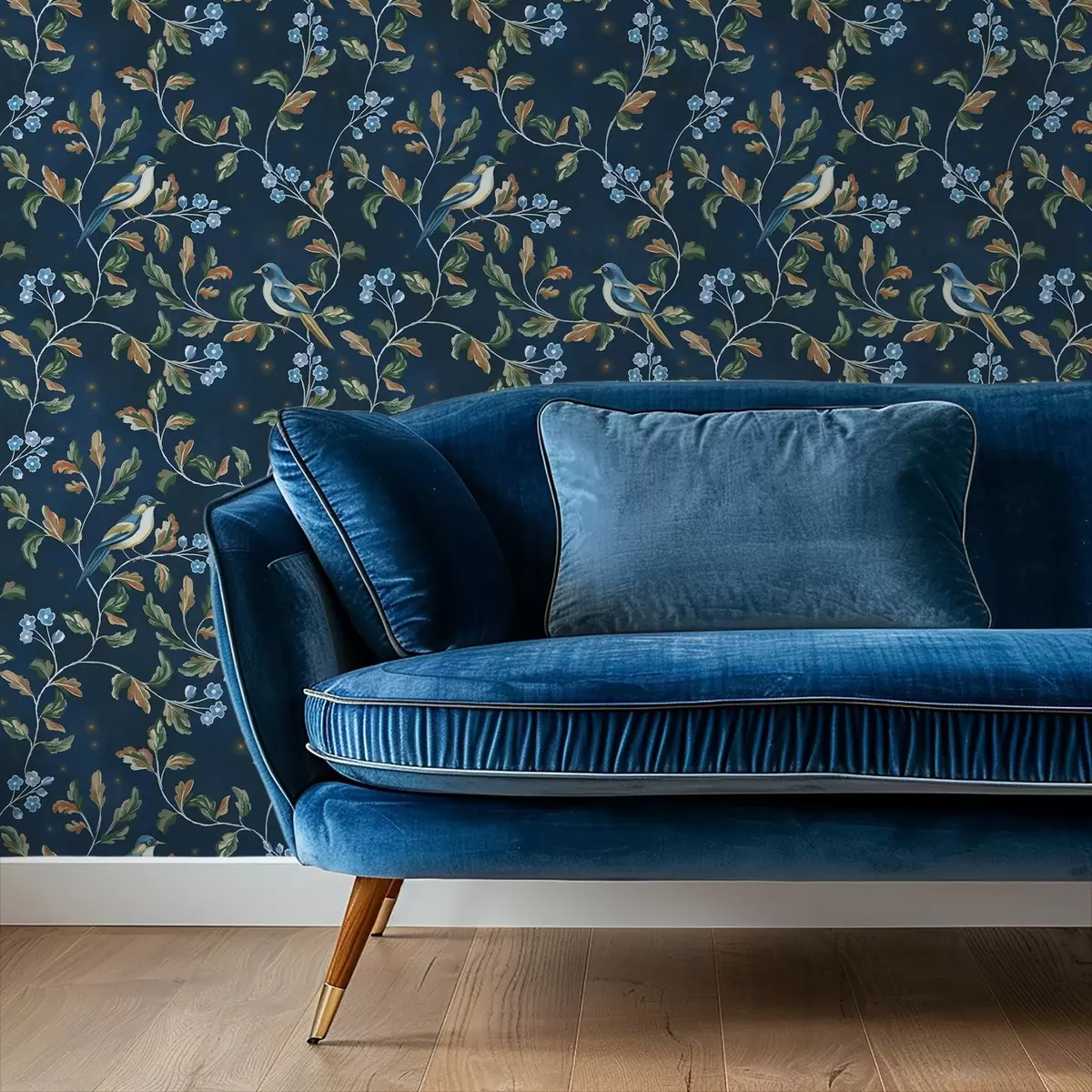 Позадина Сисе на гранама, ноћно плава позадина са варницама a00858