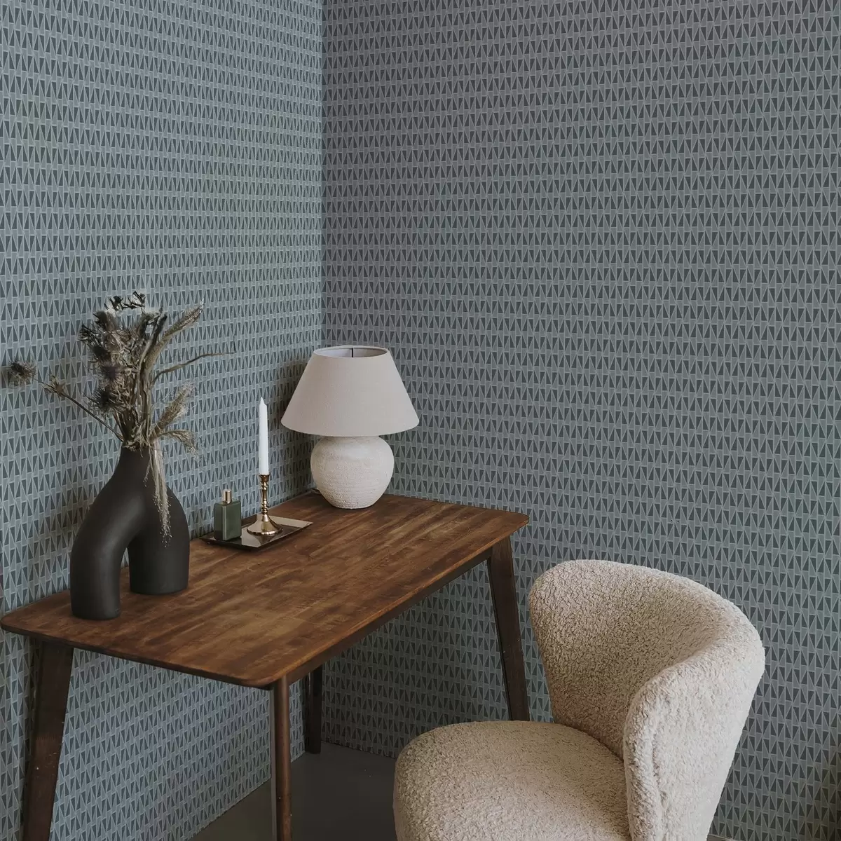 Позадина Решетка од тиркизног стакленог панела са дијагоналним заградама a00902