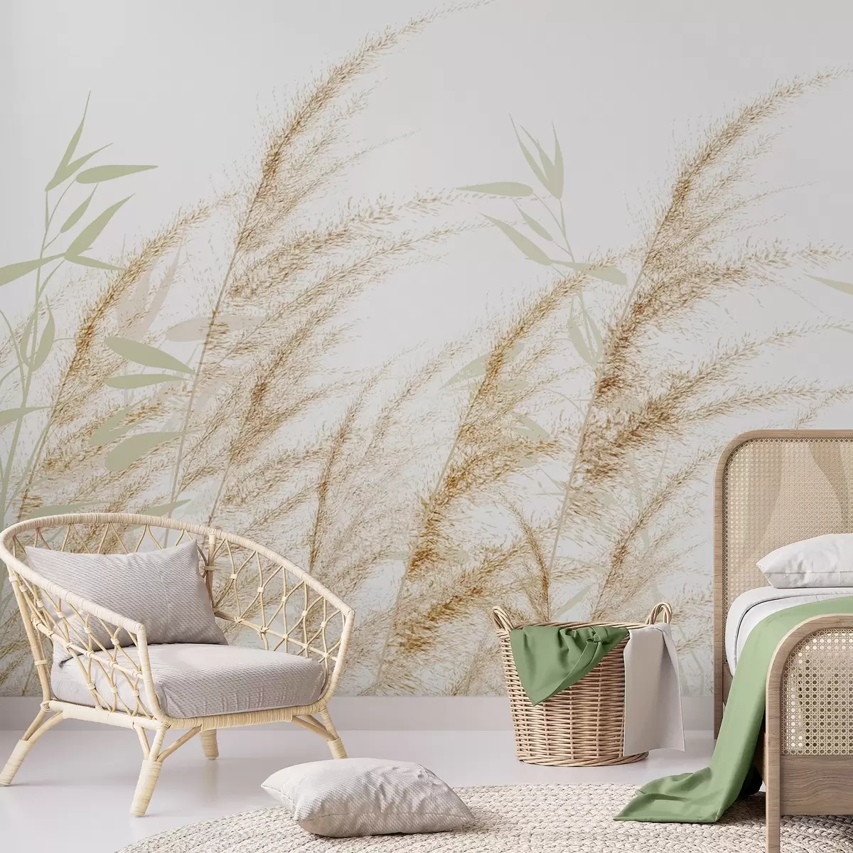wall murals Пампас и сува трава w04863