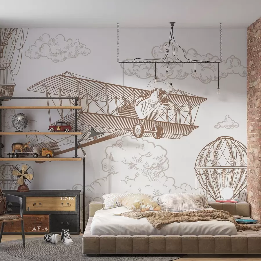wall murals Авион w04866