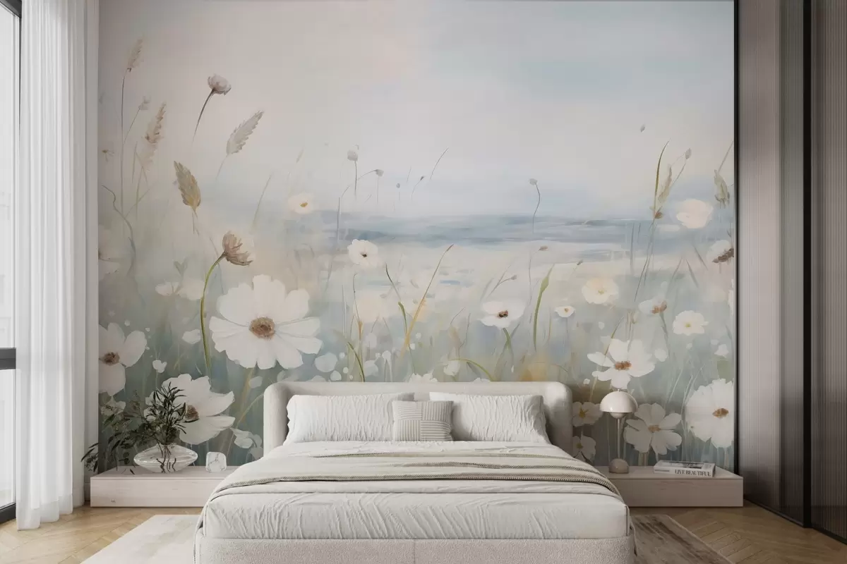 wall murals Цветно поље w04867