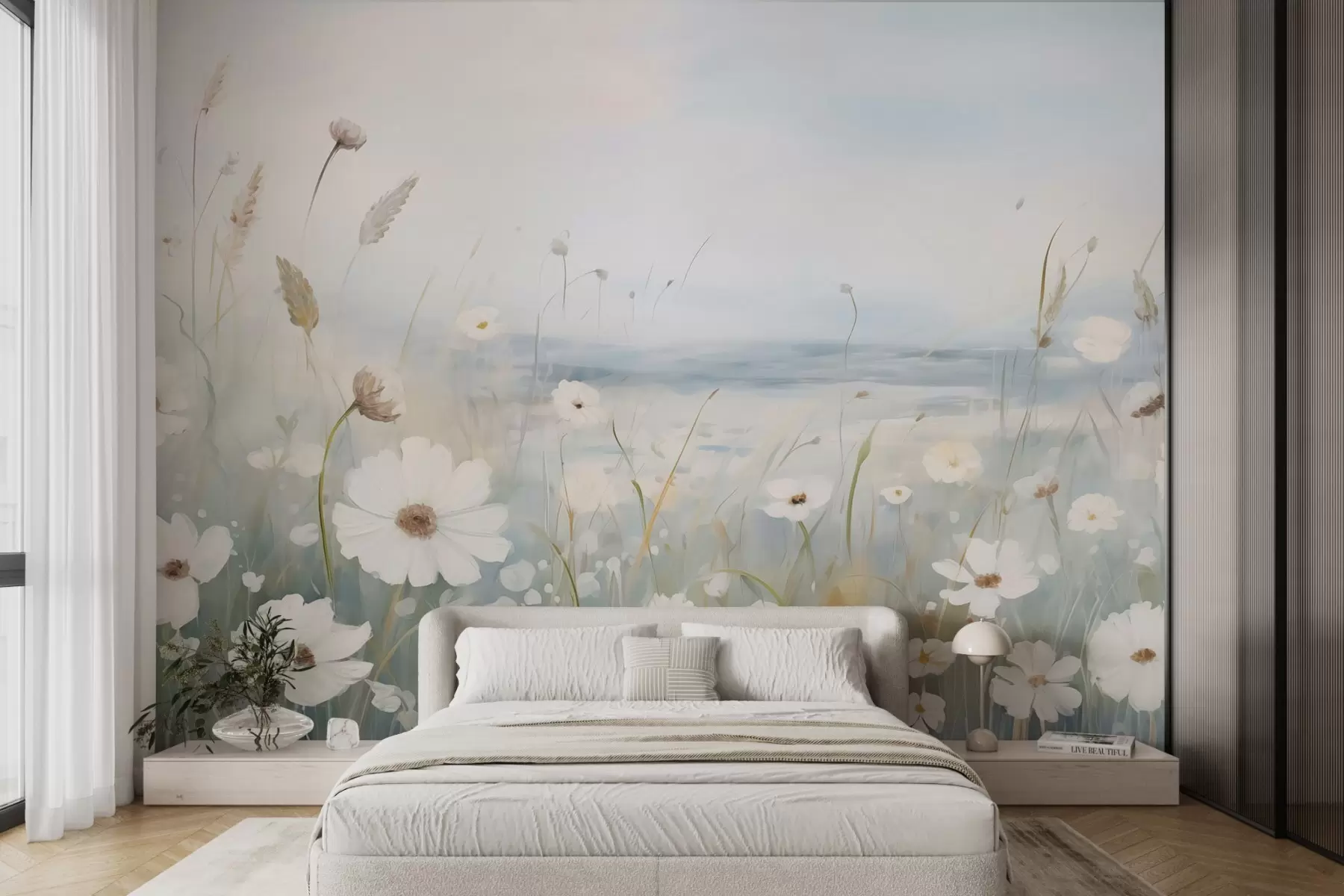 wall murals Цветно поље w04867