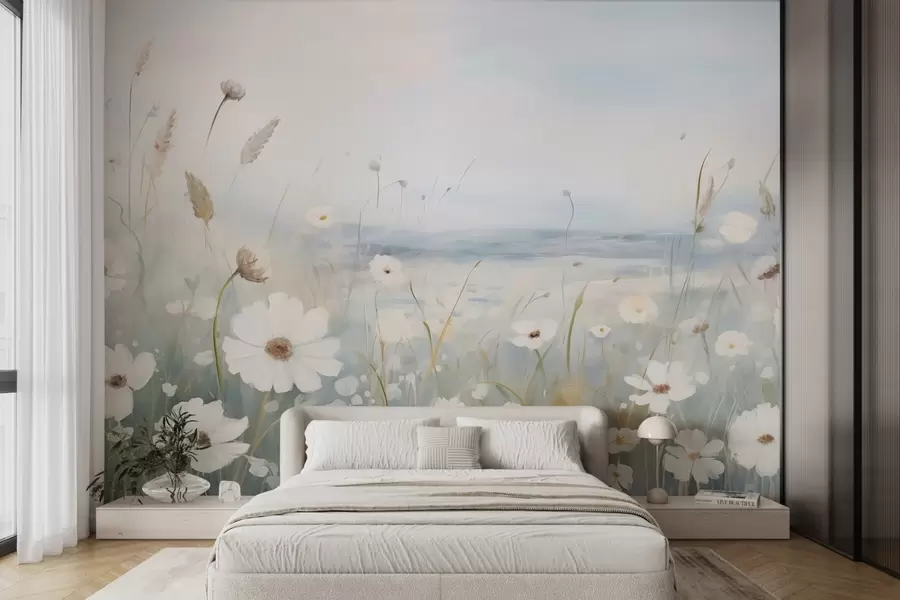 wall murals Цветно поље w04867