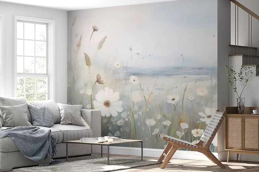 wall murals Цветно поље w04867
