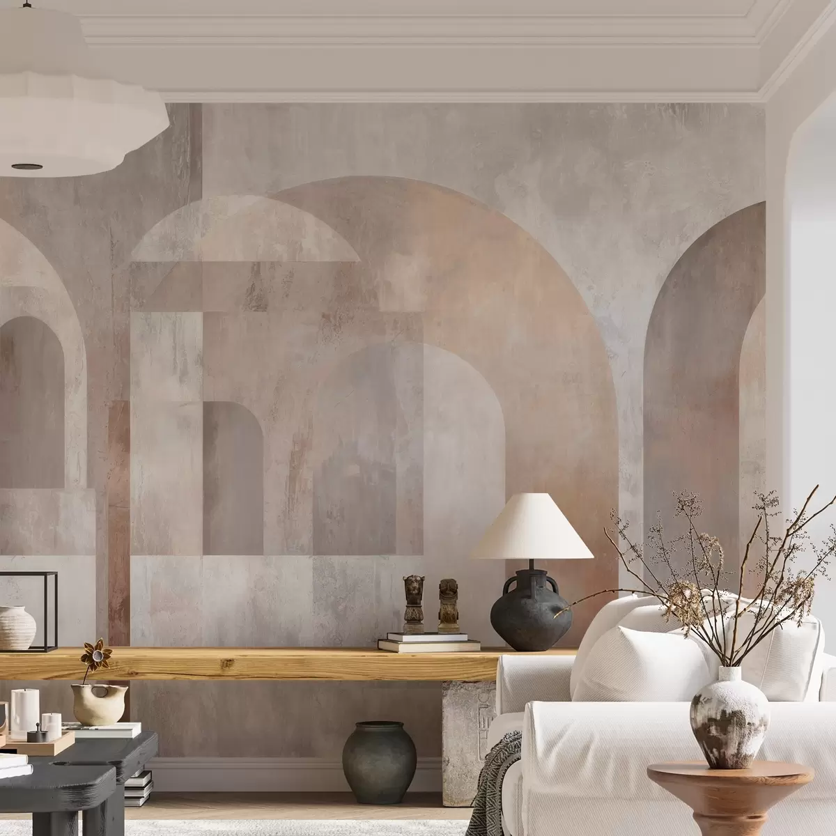 wall murals Цветне гране w04855