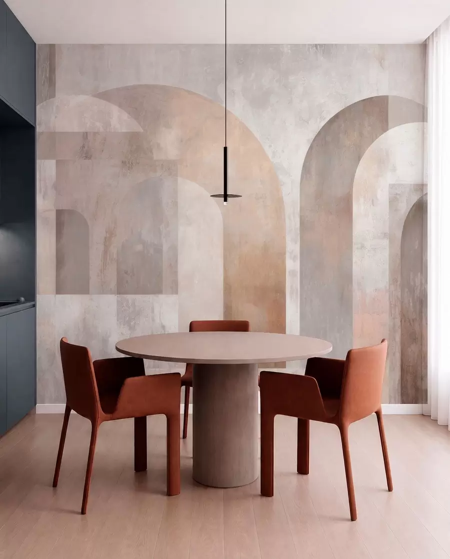 wall murals Цветне гране w04855