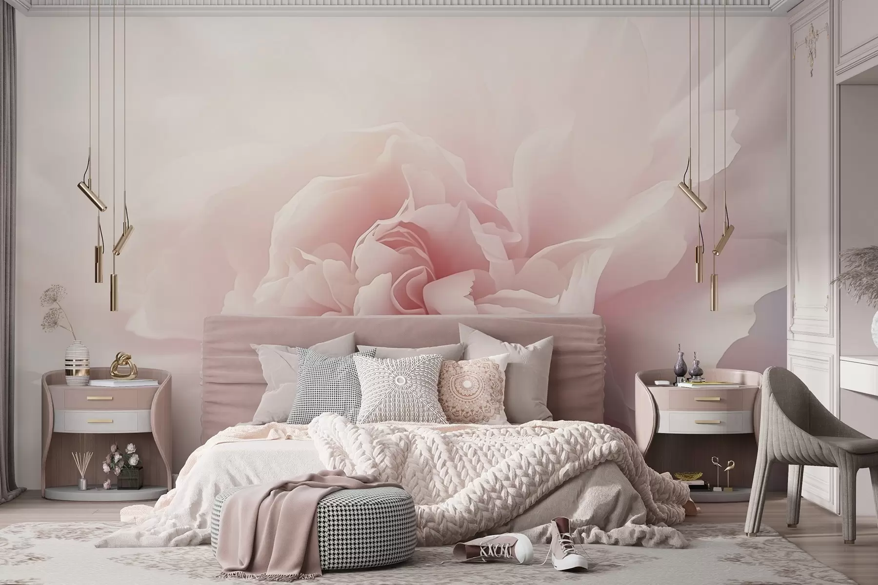 wall murals Латице, велики цвет w04891