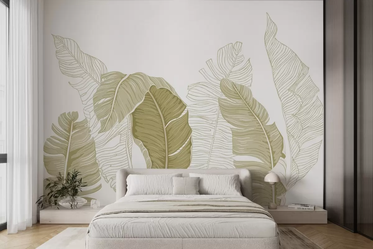 wall murals Лишће w04895v2