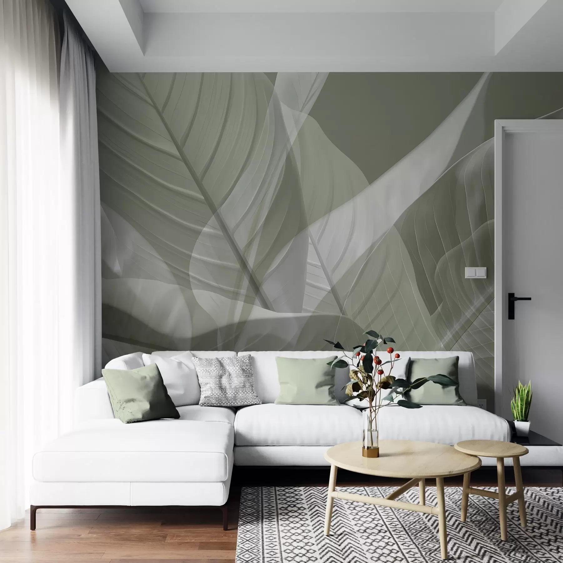 wall murals Велики листови w04901