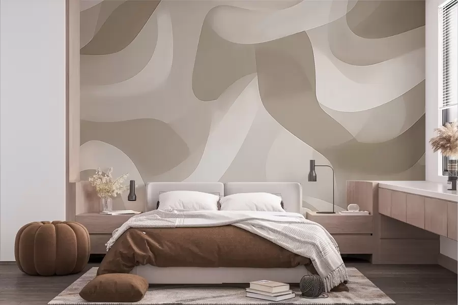 wall murals Апстрактни таласи w04888v1