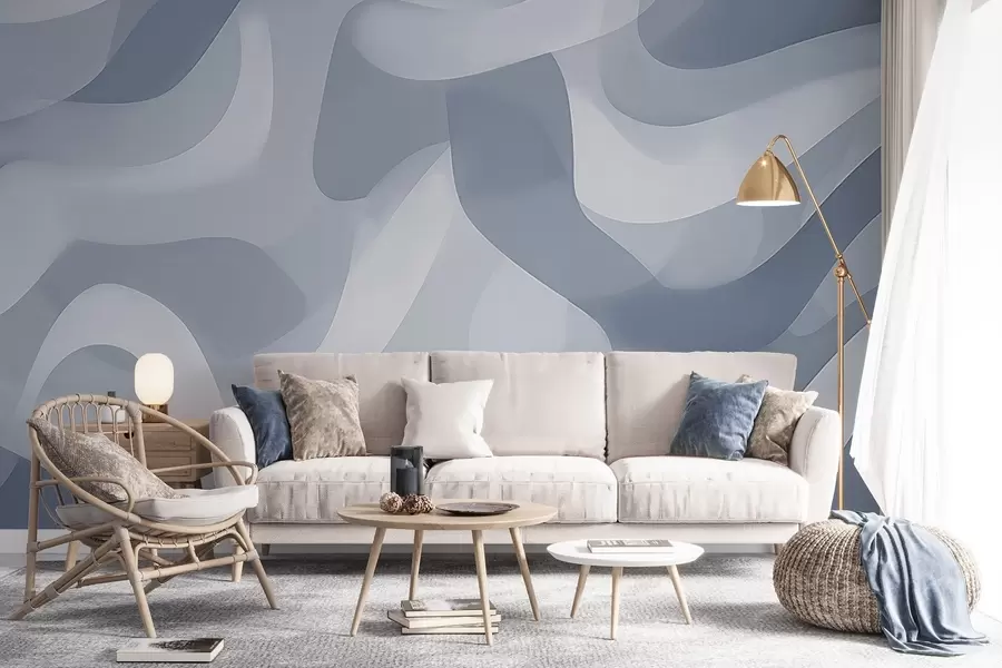wall murals Апстрактни таласи w04888v2