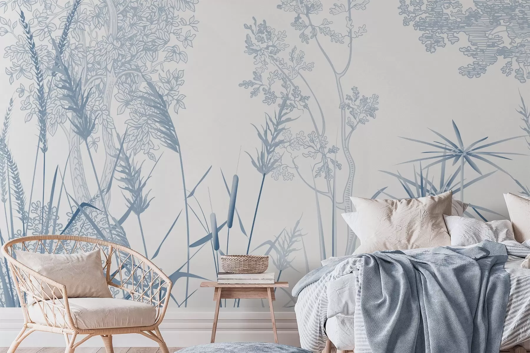wall murals Дрвеће и трава w04910