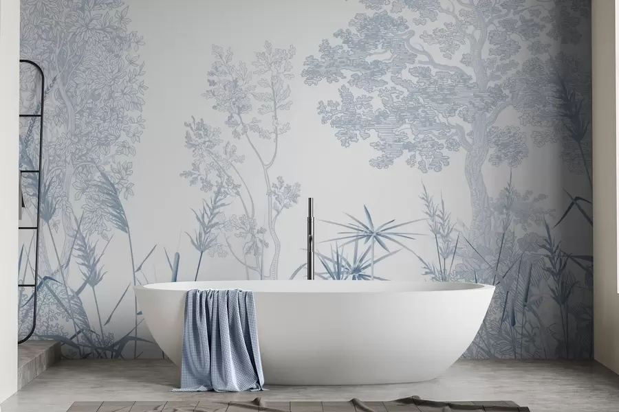 wall murals Дрвеће и трава w04910