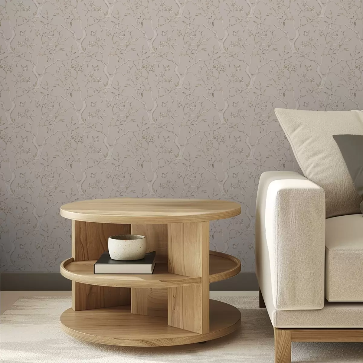 Позадина Беж цветне гране са лептирима на мекој позадини a00951v2