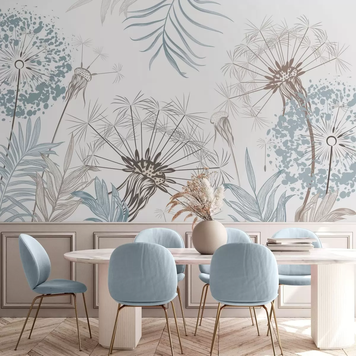 wall murals Маслачци међу лишћем w04942