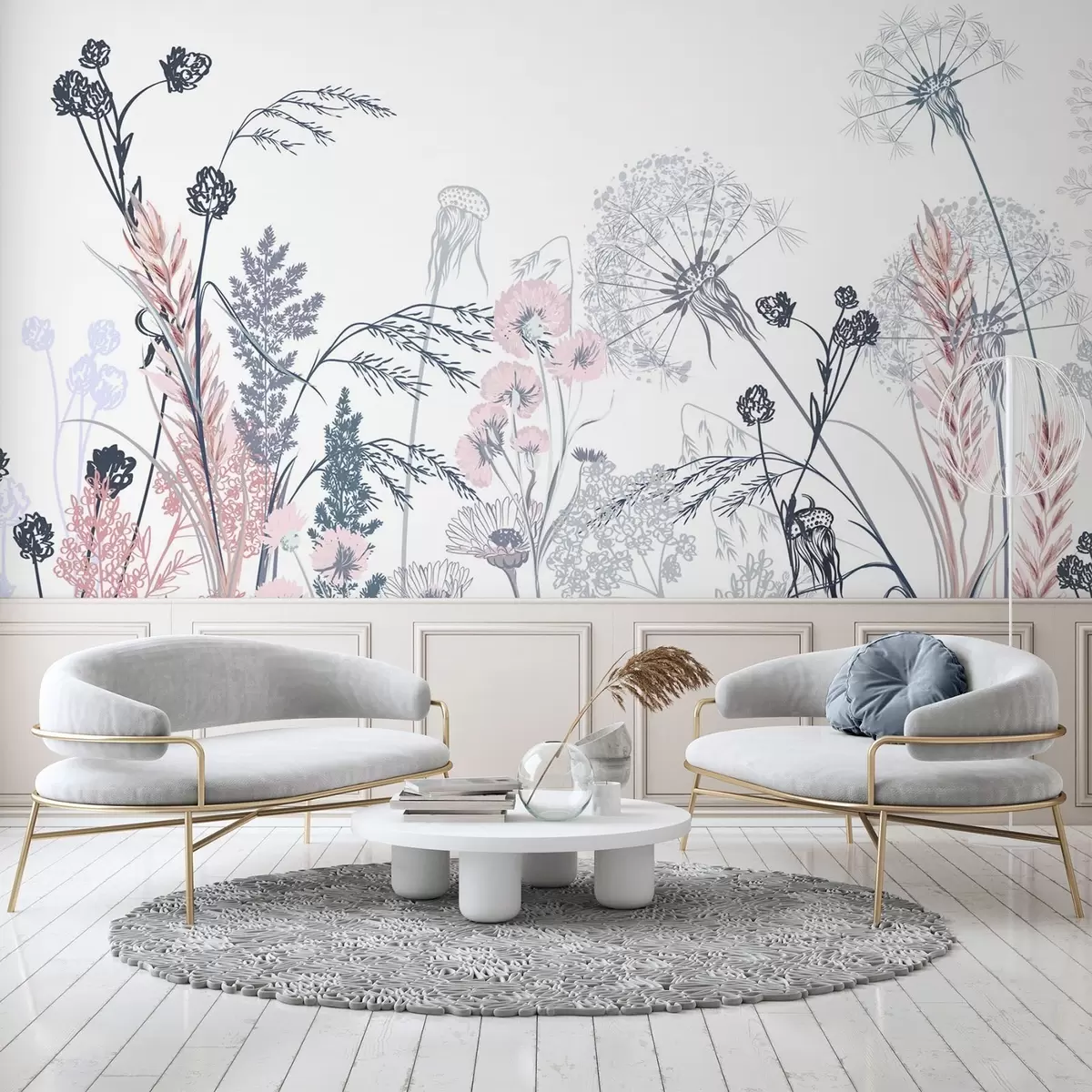 wall murals Вилдфловерс w04943