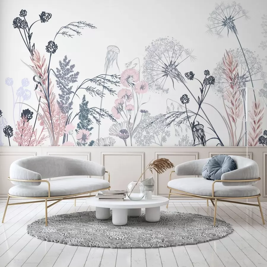 wall murals Вилдфловерс w04943