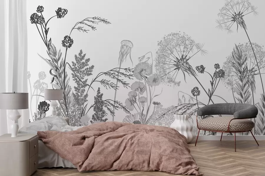 wall murals Вилдфловерс w04943v3