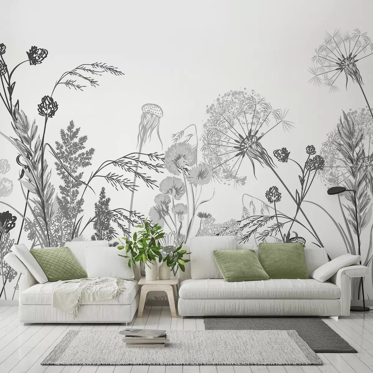 wall murals Вилдфловерс w04943v3