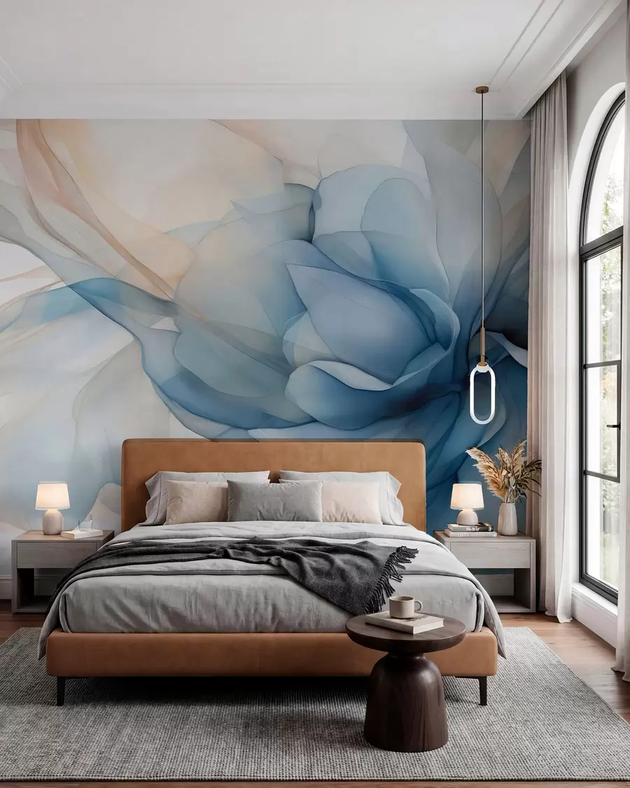wall murals Нежни цветни вео w04944