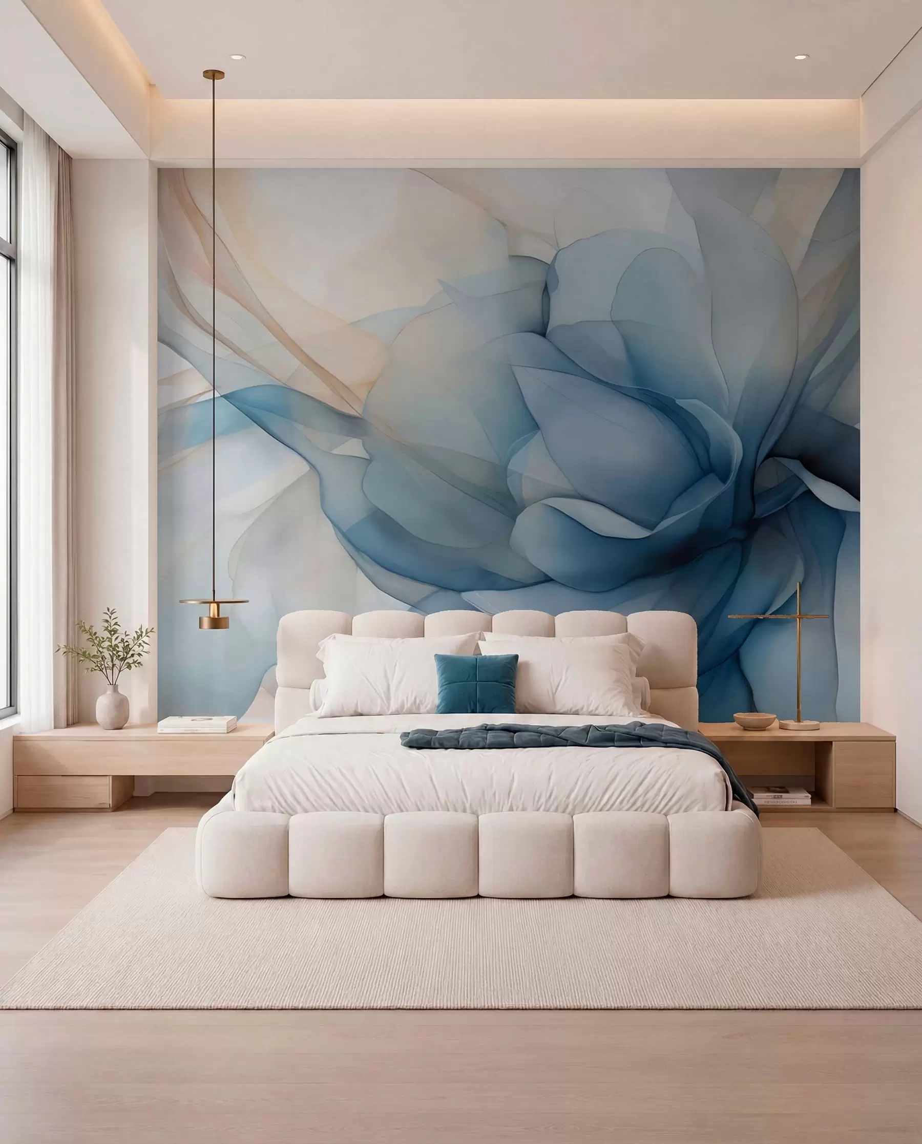 wall murals Нежни цветни вео w04944