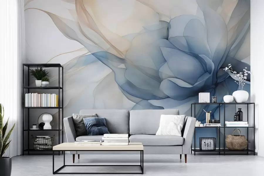 wall murals Нежни цветни вео w04944