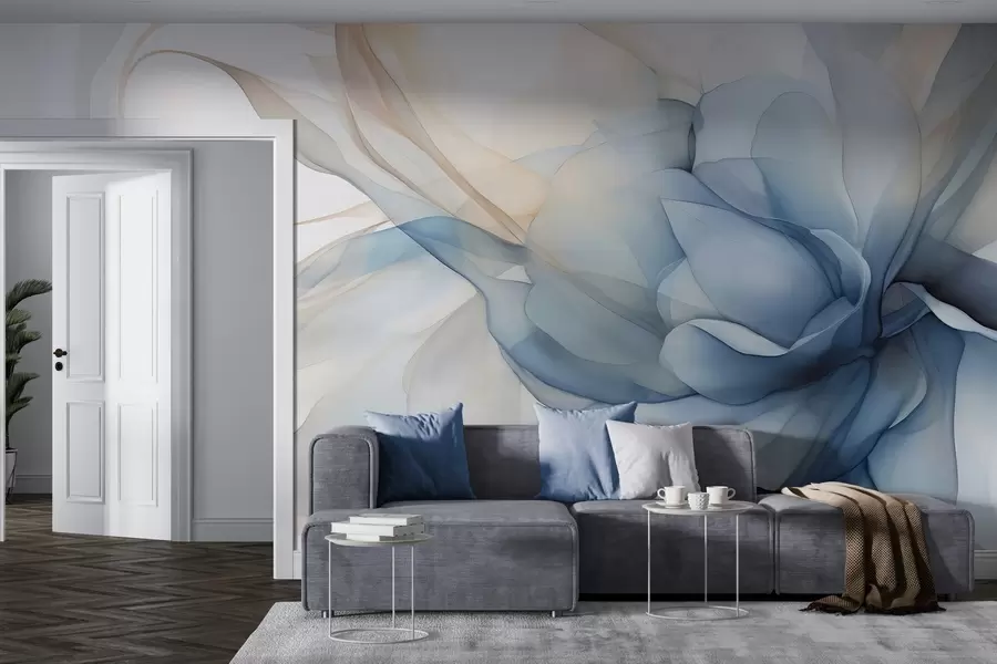 wall murals Нежни цветни вео w04944