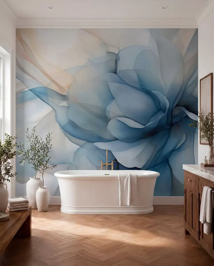 wall murals Нежни цветни вео w04944