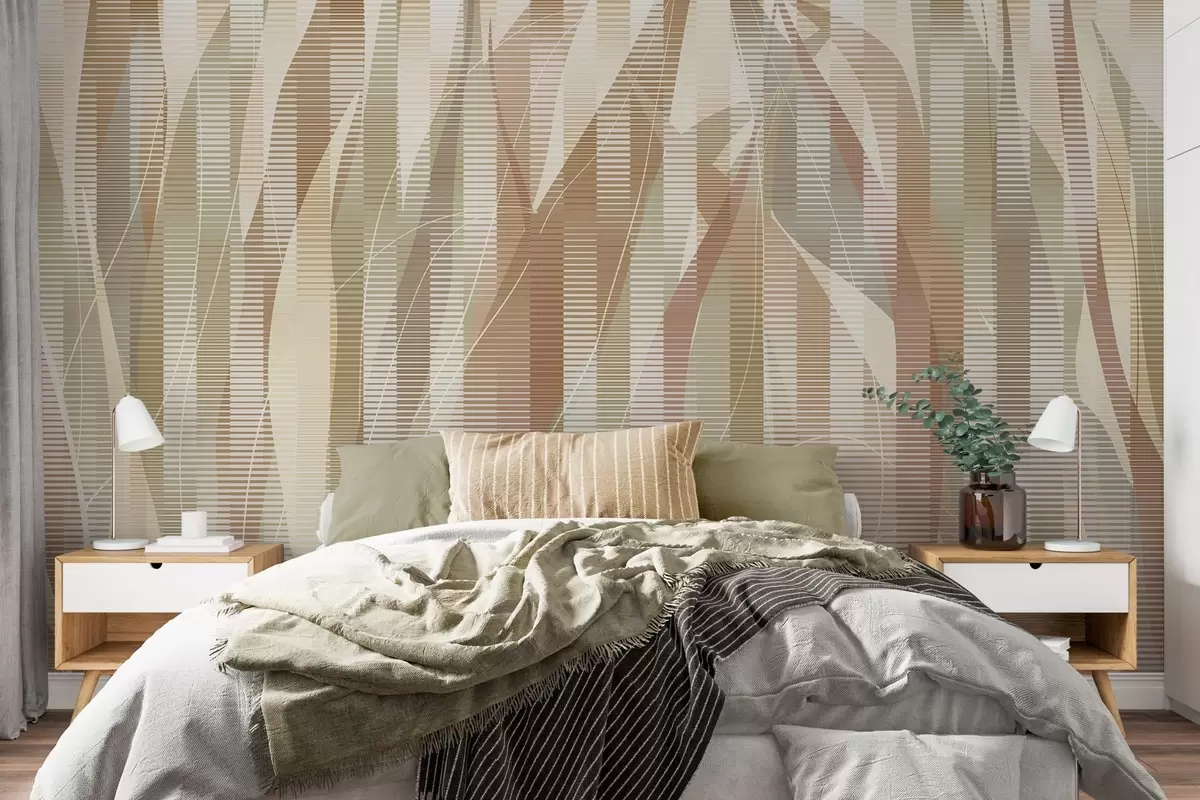 wall murals Преплићући се елементи w04945