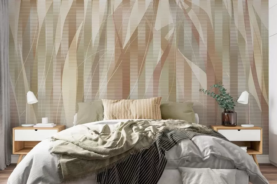 wall murals Преплићући се елементи w04945