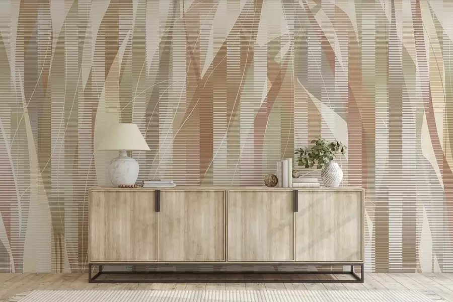 wall murals Преплићући се елементи w04945