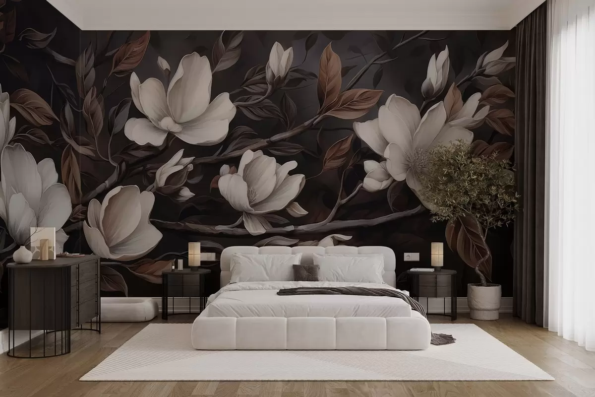 wall murals Елегантна грана дрвета w04950