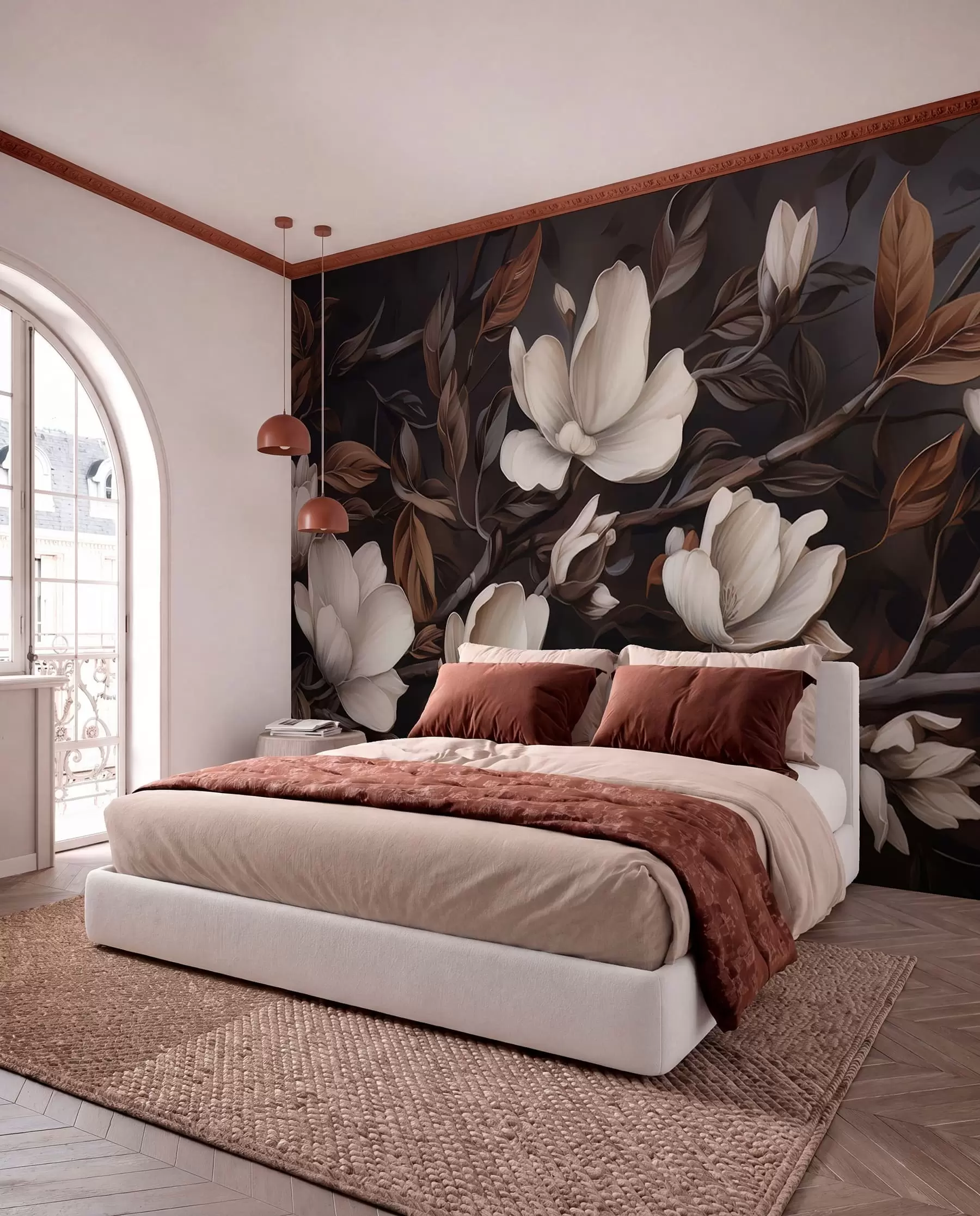 wall murals Елегантна грана дрвета w04950