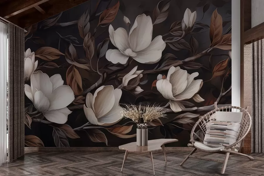 wall murals Елегантна грана дрвета w04950